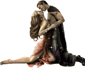 Gif animé amour homme et femme